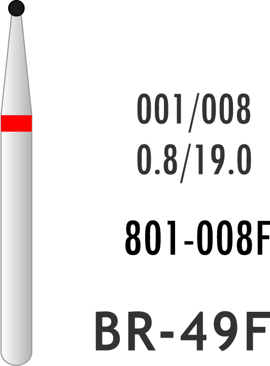 Plus Elmas Frez (Kırmızı Kuşak Round) 10 Adet