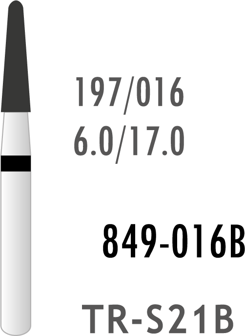 Plus Elmas Pedodonti Frezi Siyah Yeşil Yuvarlak Uçlu Konik 10 Adet